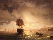 unknow artist Seascape, boats, ships and warships. 14 France oil painting artist